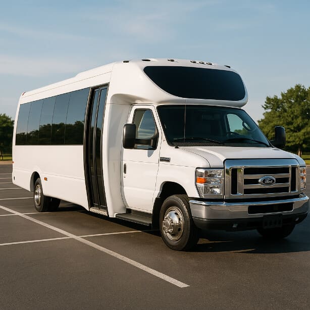San Leandro Coach Bus Service 20 Passenger Minibus