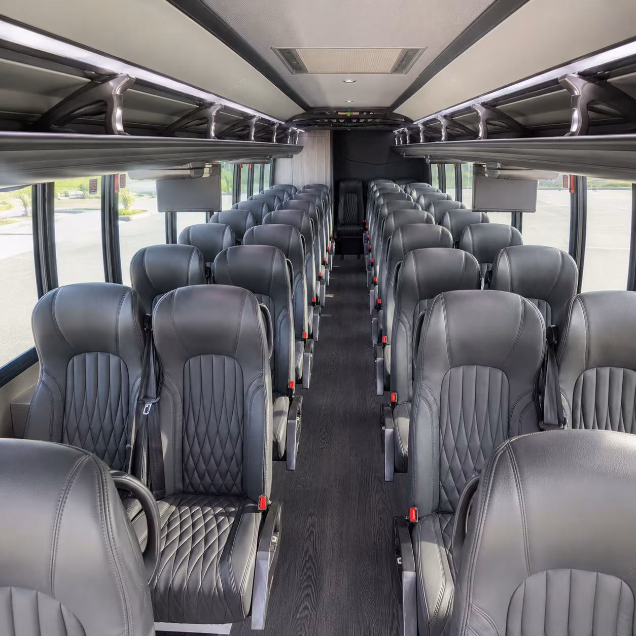 can i book a one way a round trip or a multi day package for a bus rental in san leandro