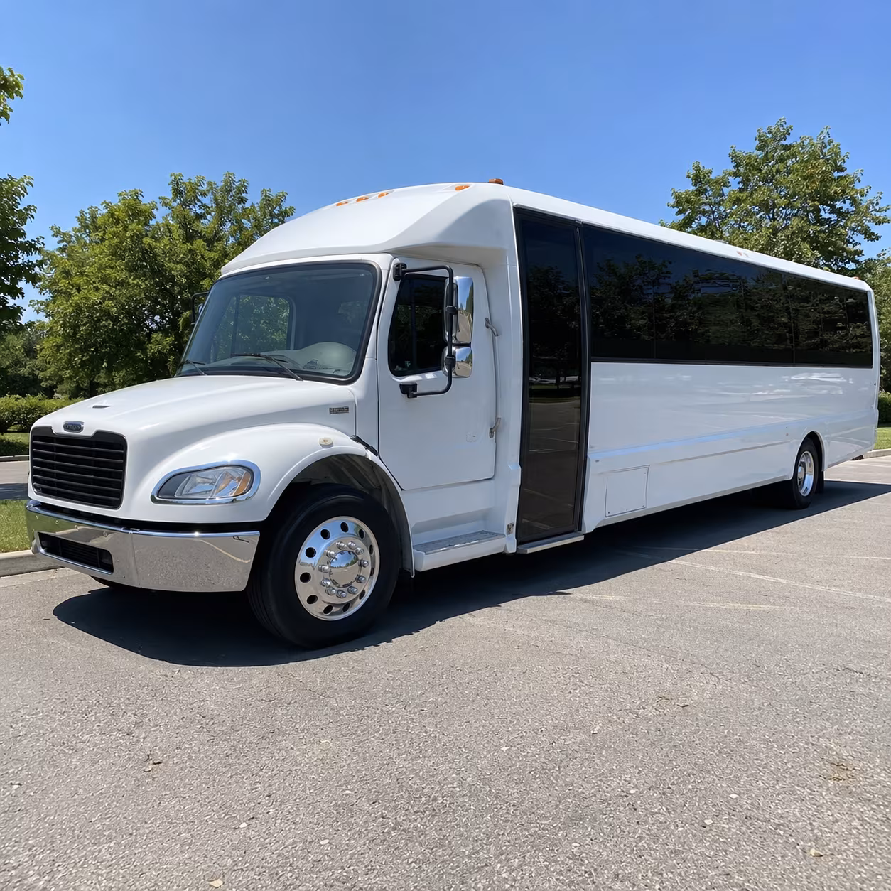 corporate shuttle buses for san leandro business events