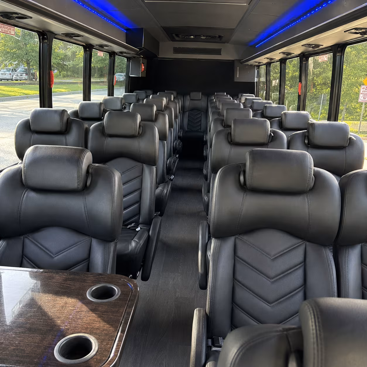 minibus interior