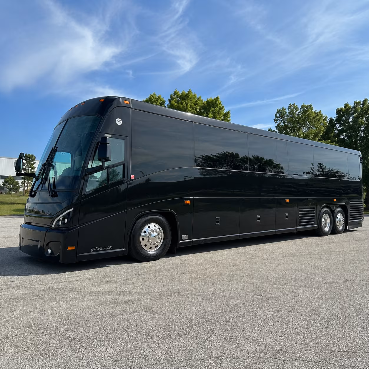 san leandro 56 passenger charter bus