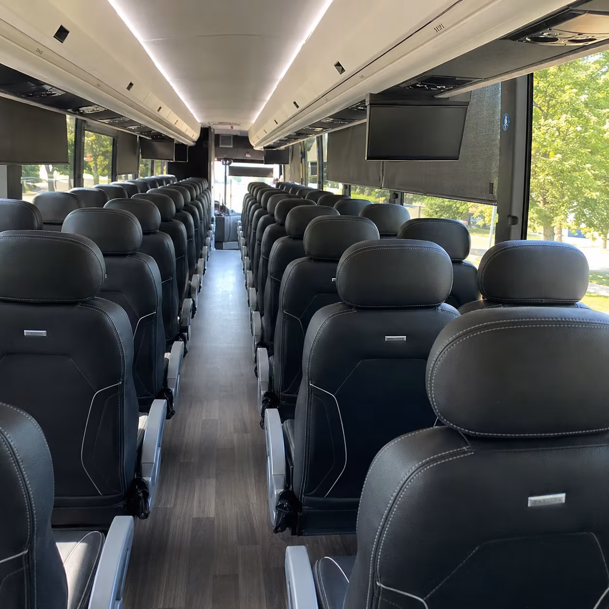 san leandro bus rental service area
