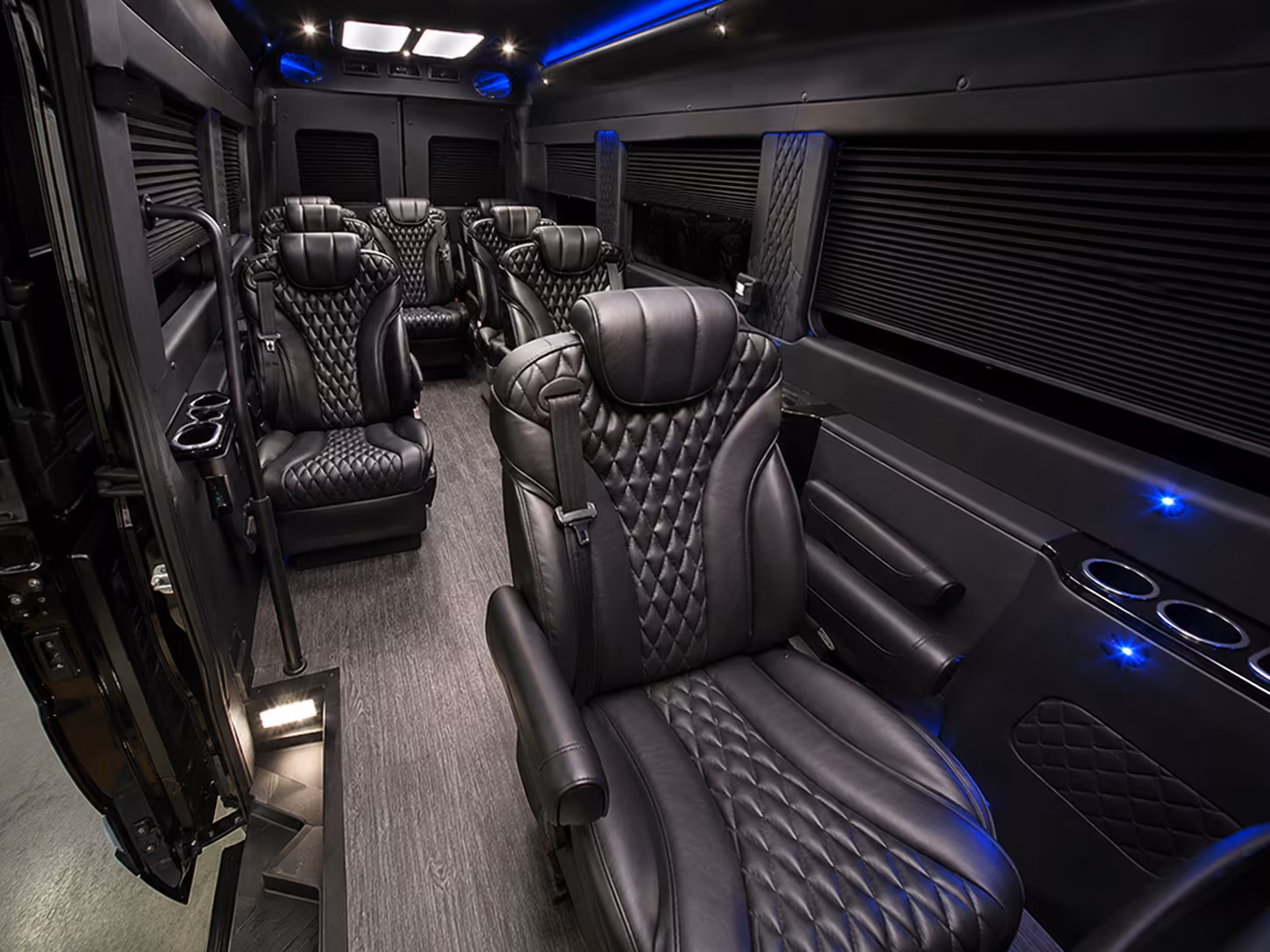 san leandro employee transportation onboard seating