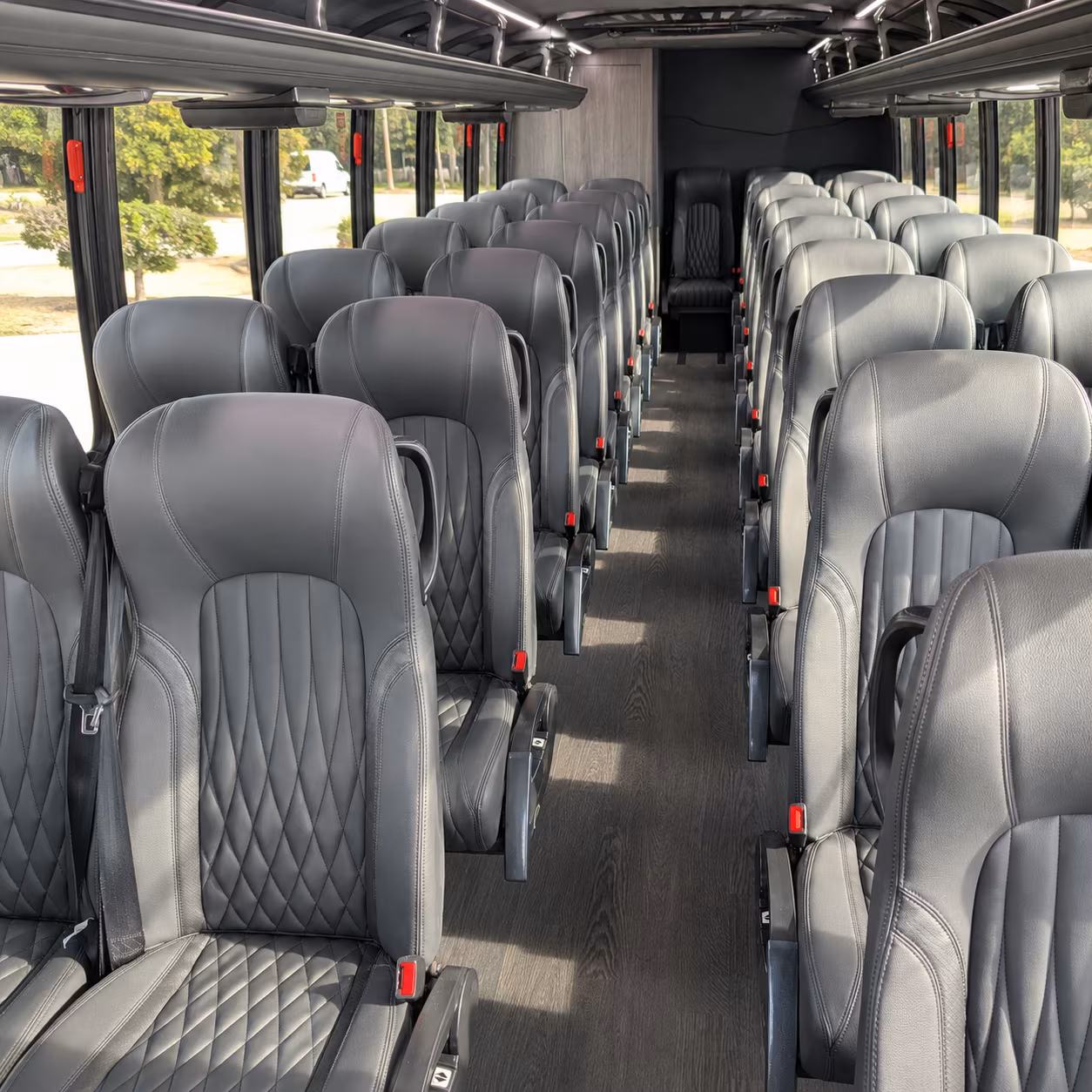san leandro private event transportation onboard seating