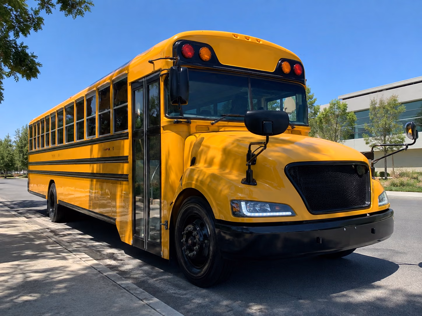 san leandro school bus
