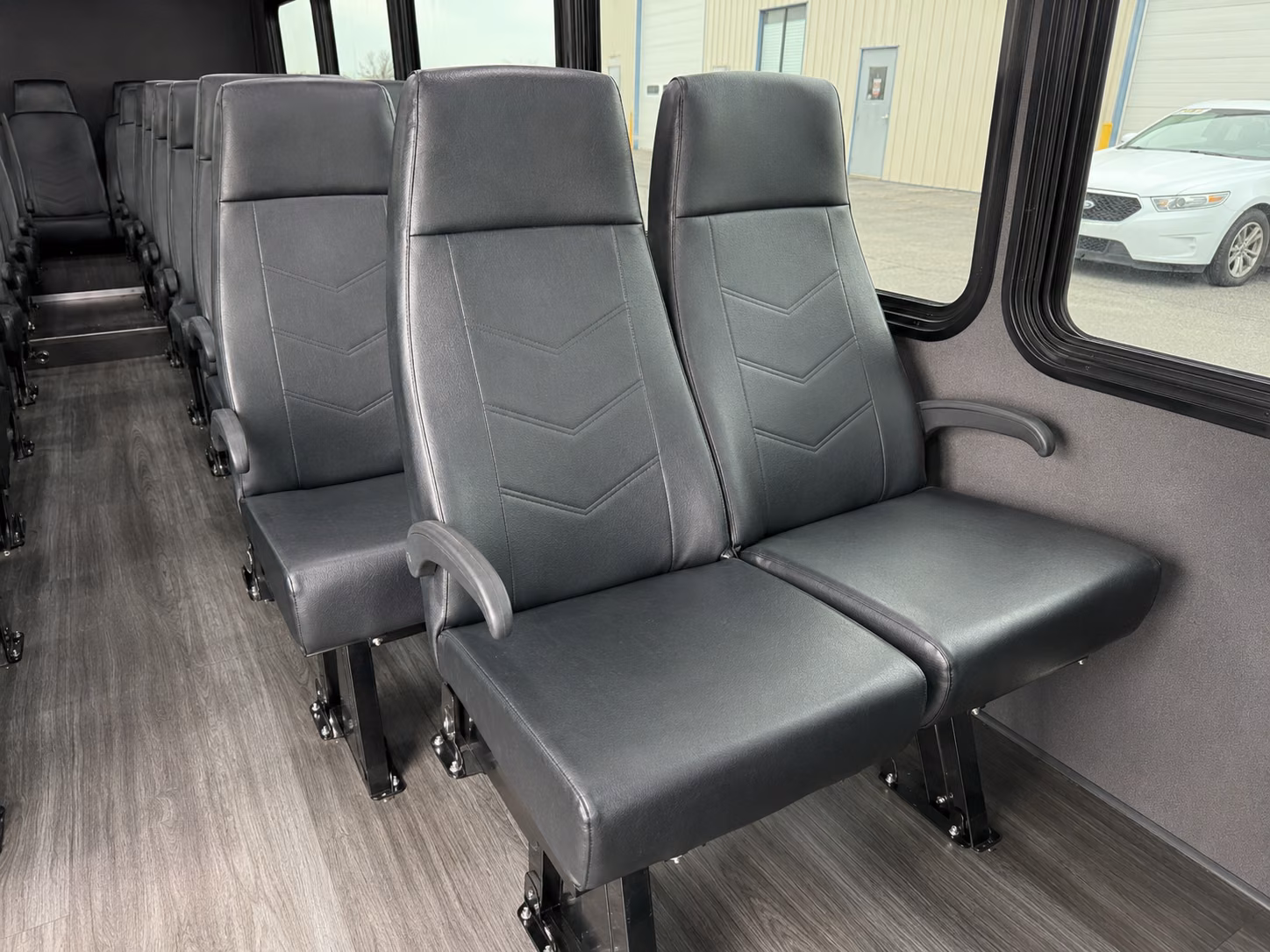 san leandro school event transportation onboard seating