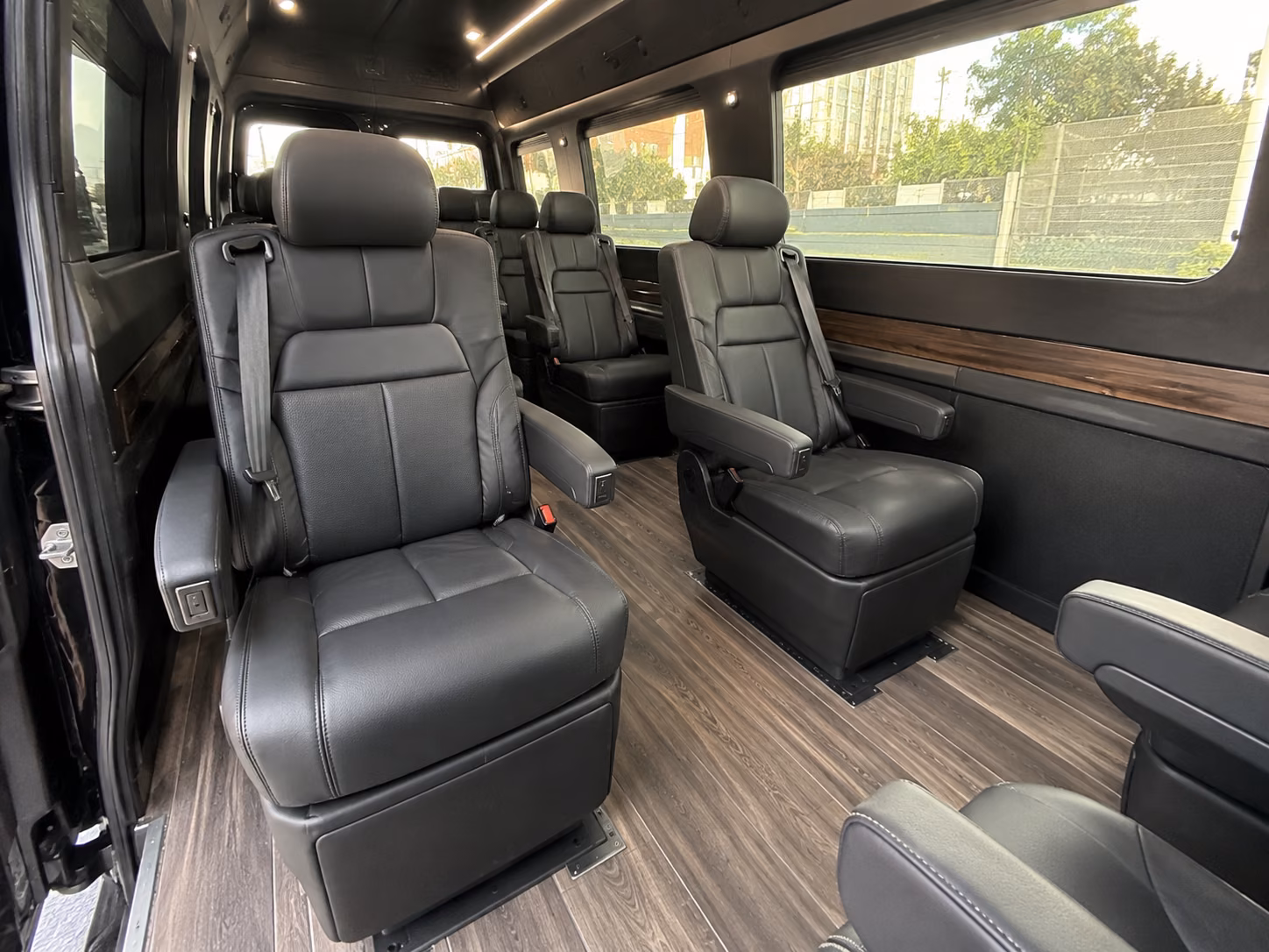 san leandro sprinter van with driver interior