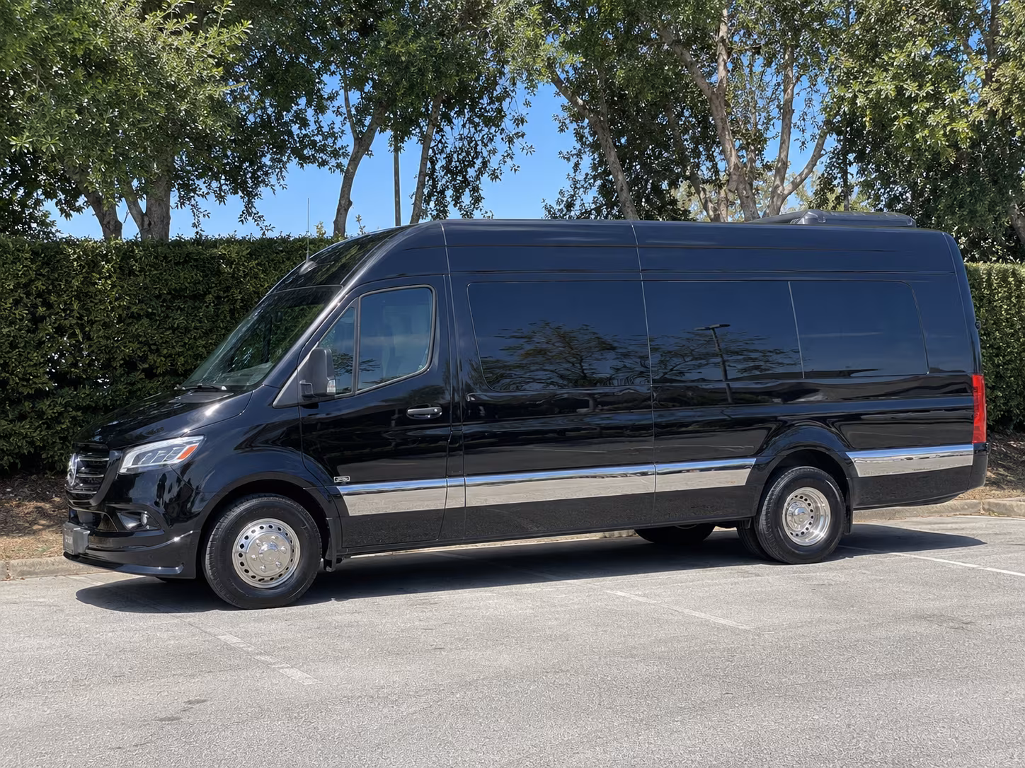 san leandro sprinter van with driver