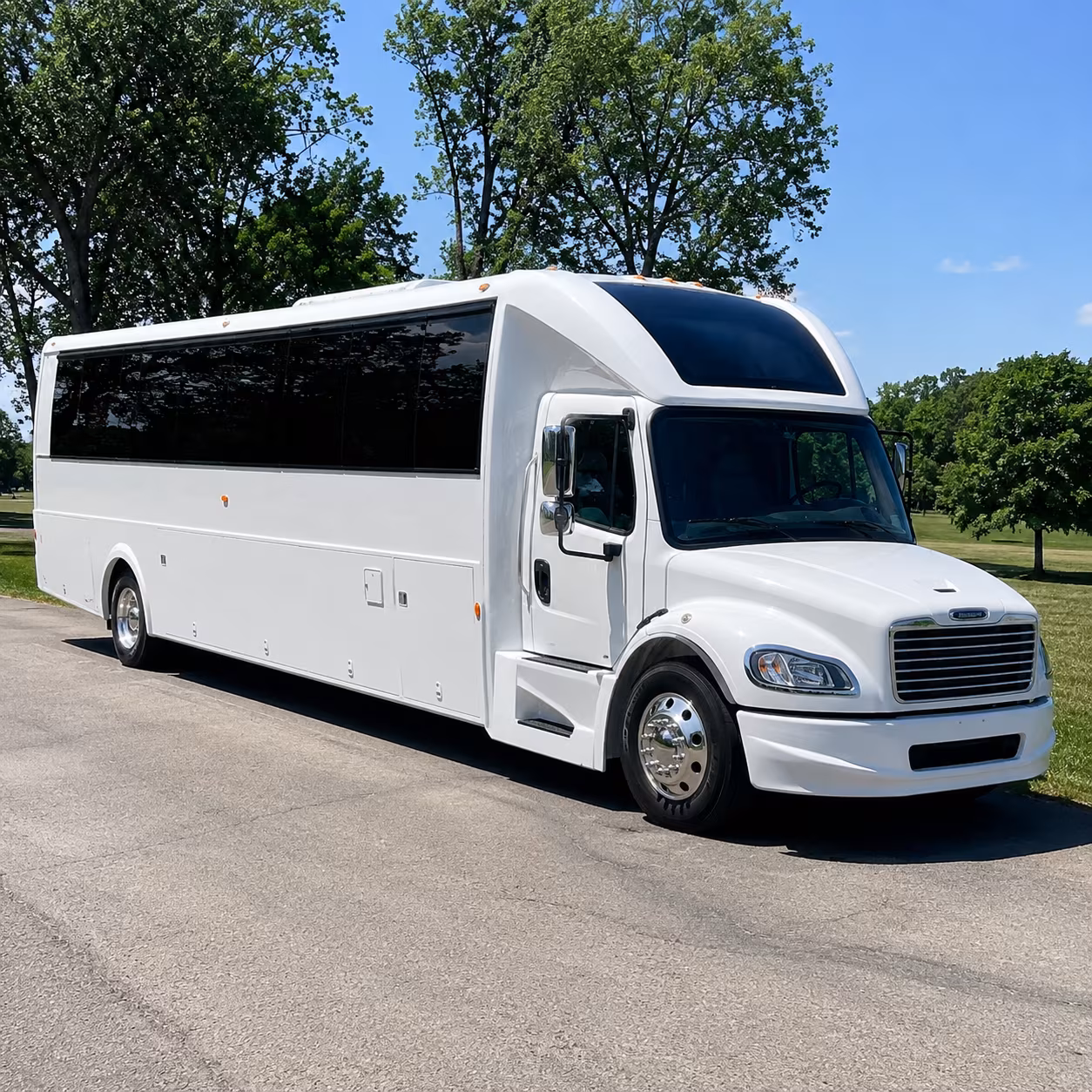 wedding party bus rental